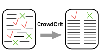 Scaffolding, Aggregating, and Evaluating Crowdsourced Design Critique